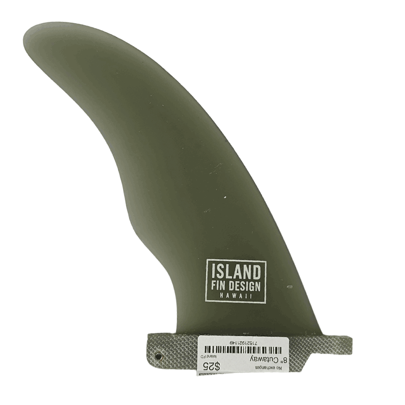 8" Cutaway Single Fin + Used