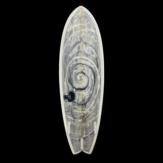 5'7" Rocket fish Twin+1, pu