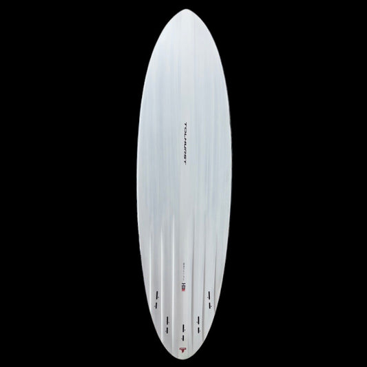 6'4" Mid 6 Mini, Thunderbolt Red, 36L