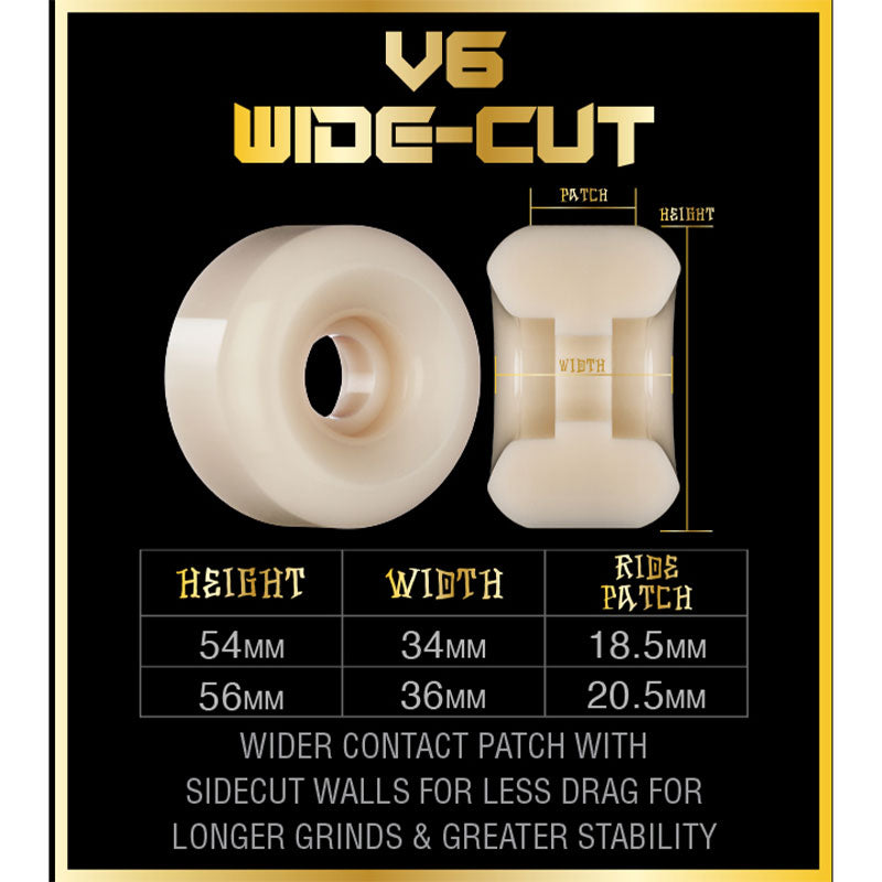 52mm 99a V5 Sidecut X-Formula Head Rush