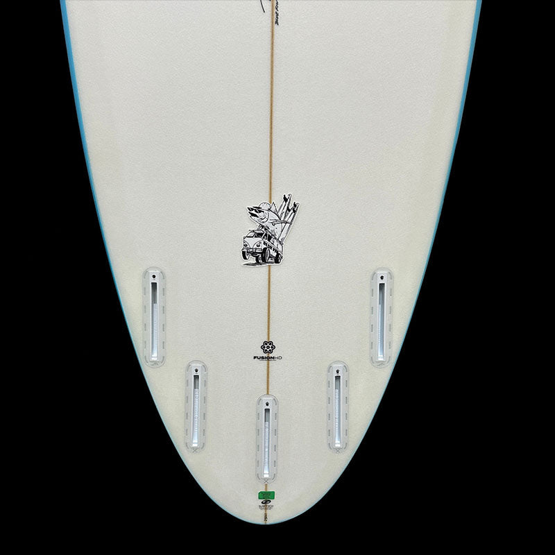 6'8" Blue Fin, Epoxy, 42.68L