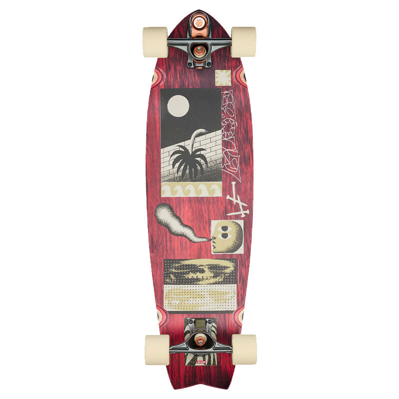 33" Chromantic SurfSkate