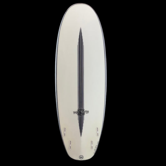 5'9" Party Platter, Black Dart, 40.1L