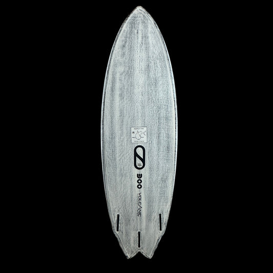 5'7" Great White Twin, volcanic, 27.6L