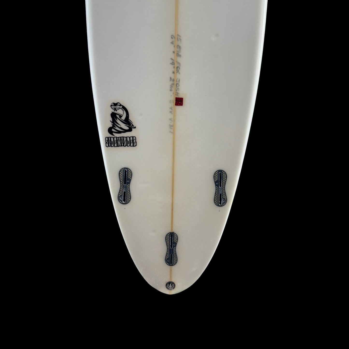 6'4" Sidewinder, pu, 31.1L