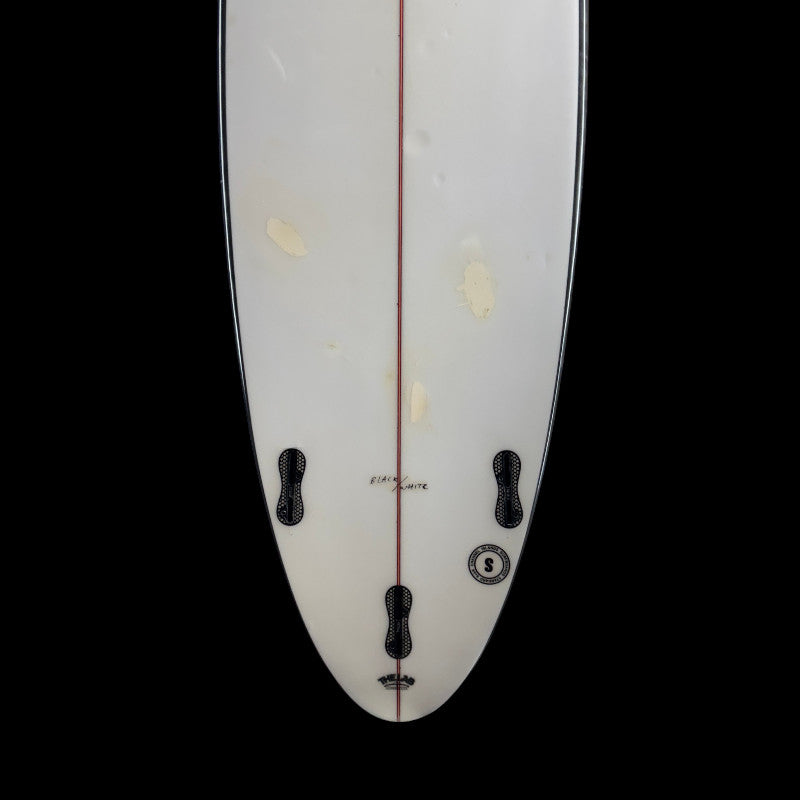 6'3" Black White, pu