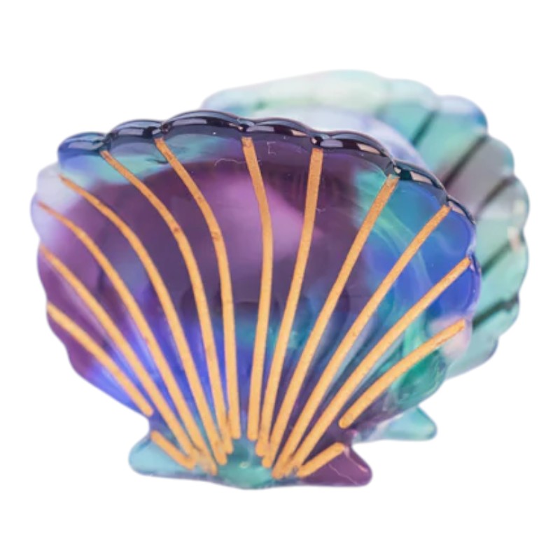 San Diego Scallop Seashell Hair Clip