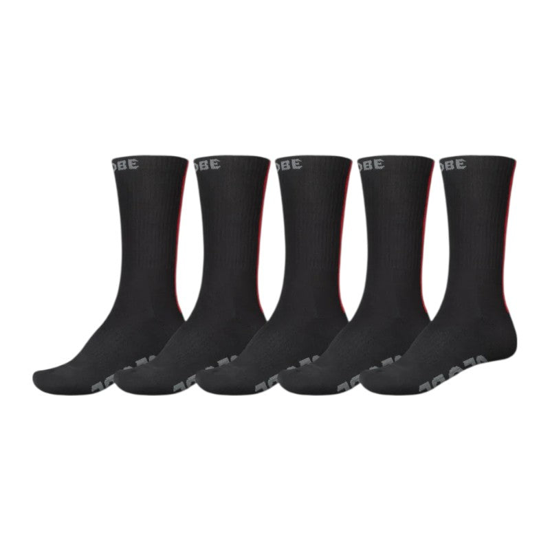 Stripe Crew socks 5 pack