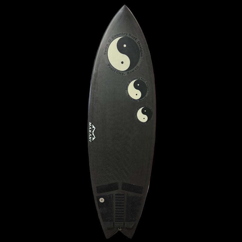5'4" Soul Fish, 27L HAPA Surf & Skate