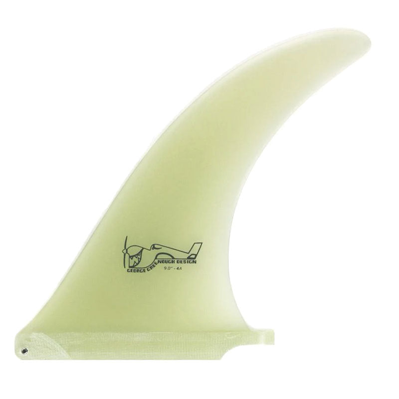 George greenough surfboard single fin 4A clear