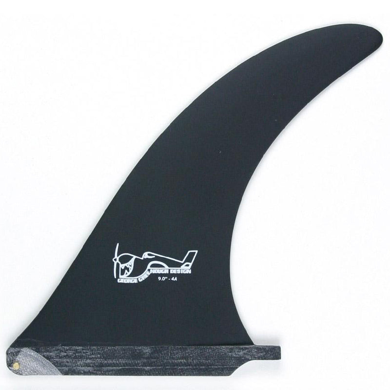 True Ames George Greenough 4A 8.5" single fin longboard black