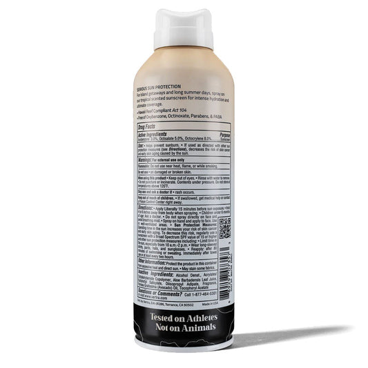 Coconut Vanilla Body Spray SPF 50