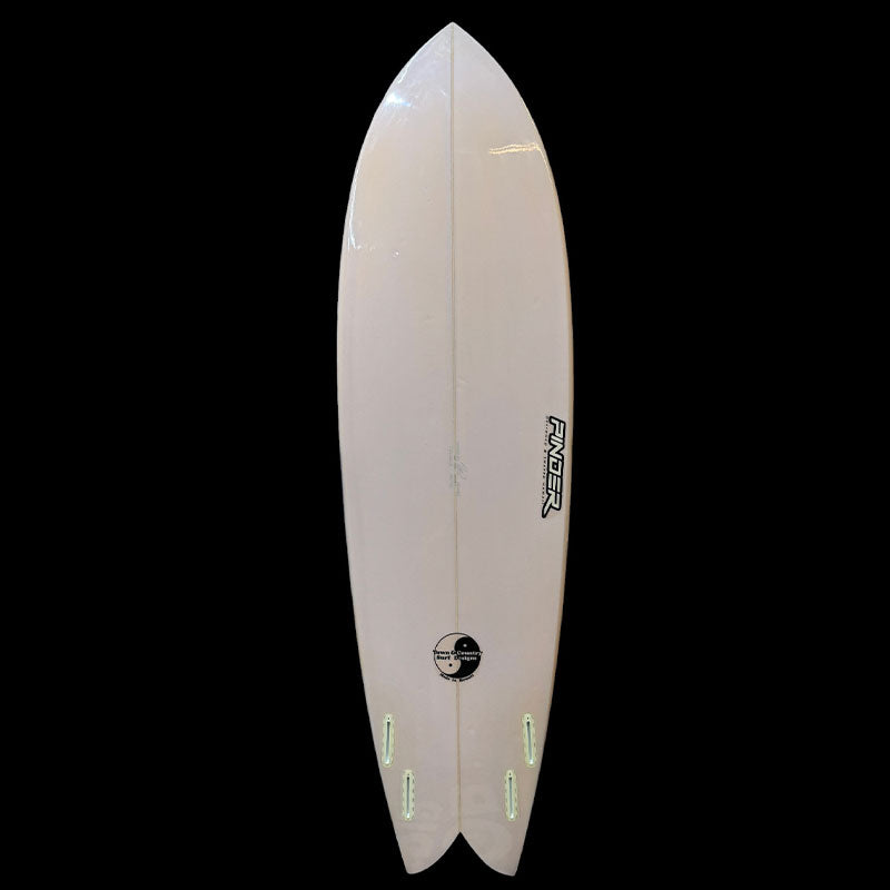 7'2" Quad Fish, pu, With Fins