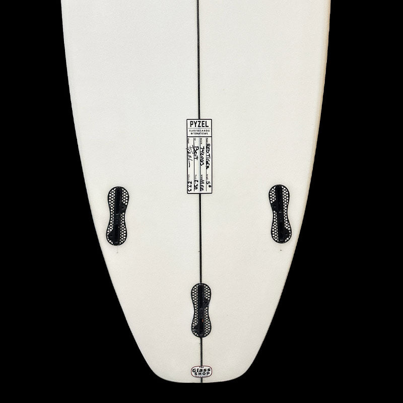 5'8" Red Tiger, pu, 27.3L