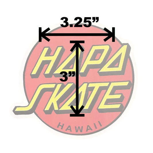 Hapa Cruz Sticker
