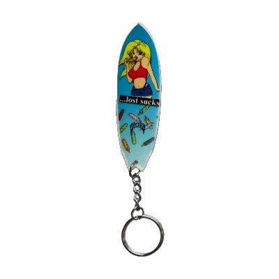 Surfboard Keychain