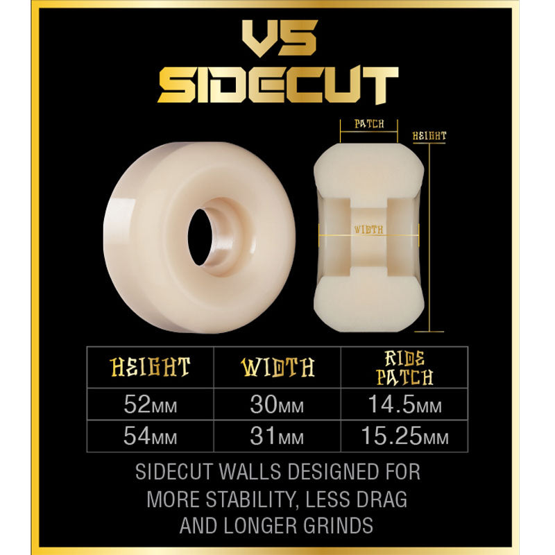 54mm 97a V5 Sidecut X-Formula