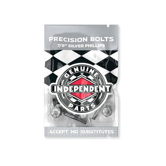 7/8" Phillips silver/black