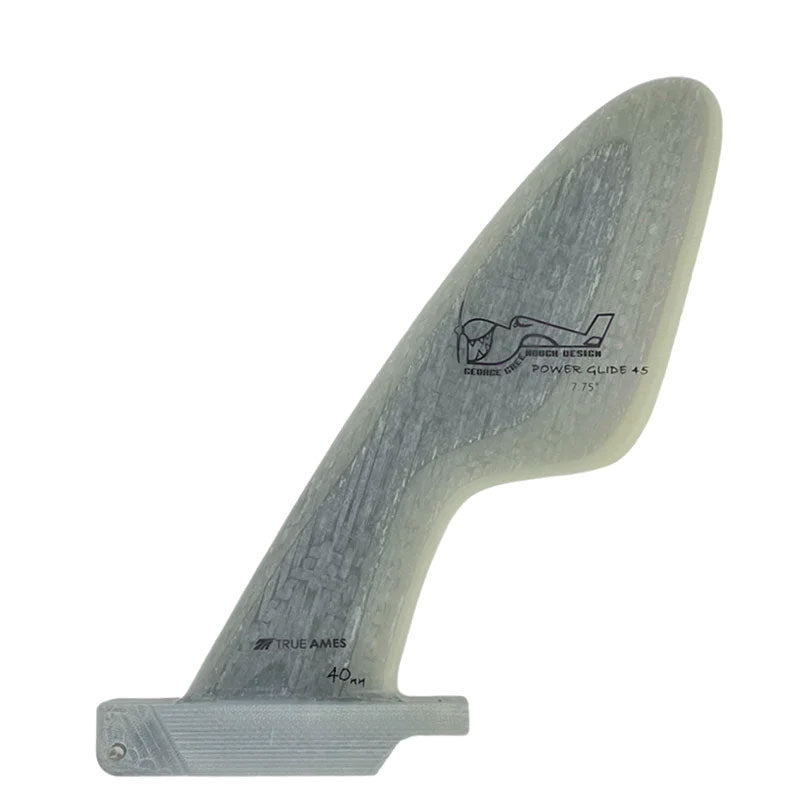 True Ames George Greenough power glide 7.75" single fin longboard