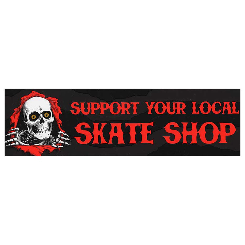 Bones support 11.5" Sticker