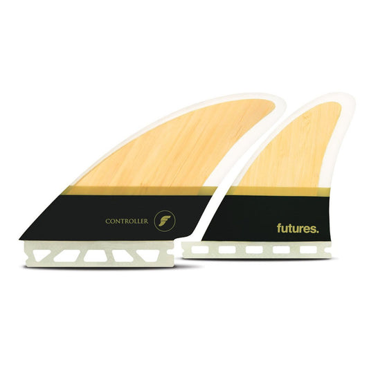 Futures controller quad fin set bamboo surfboard fins