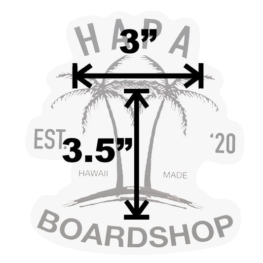 Hapa Palms Sticker