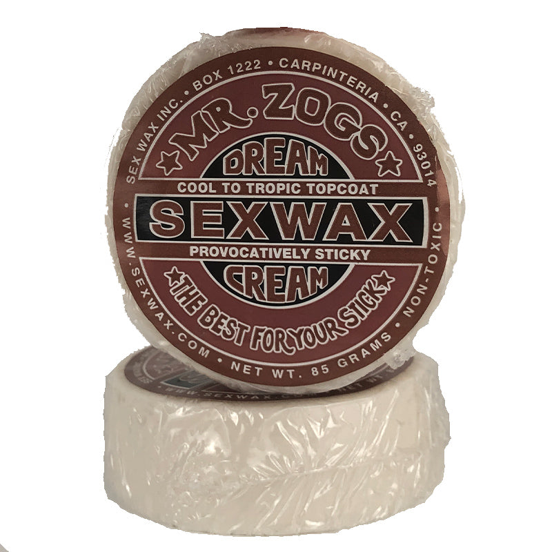 sex wax dream cream zogs wrapped