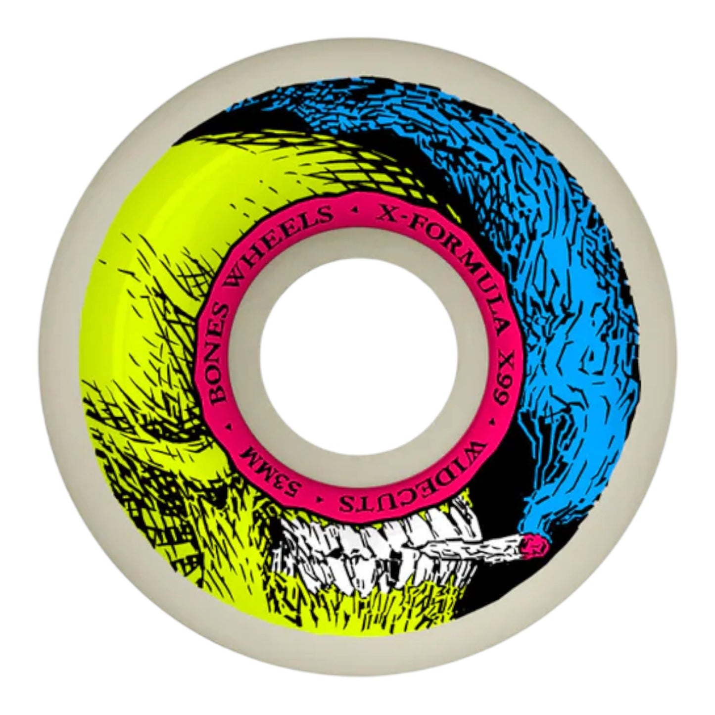 53mm 99a V6 Smokin Skull Widecut X-Formula