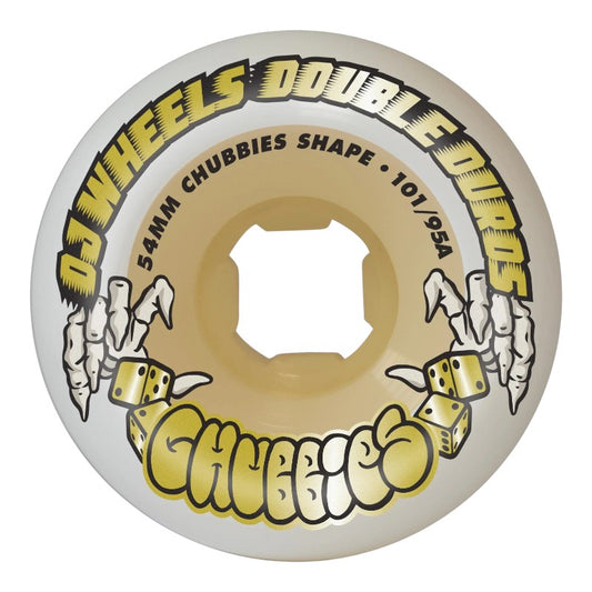 54mm 101a/95aDouble Duro Gum Chubbies