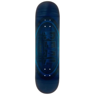 8.5 Oval Blue Foil