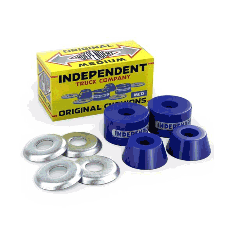 thumbnail image 2 of Skateboard Trucks Shorty's Doh Dohs Skateboard Truck Bushings - Blue, 88A Hardness, Set For 2 Trucks Skateboard Bushings 2 of 13