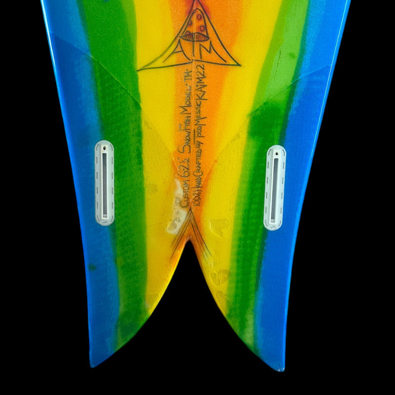6'2" Snow Fish, pu