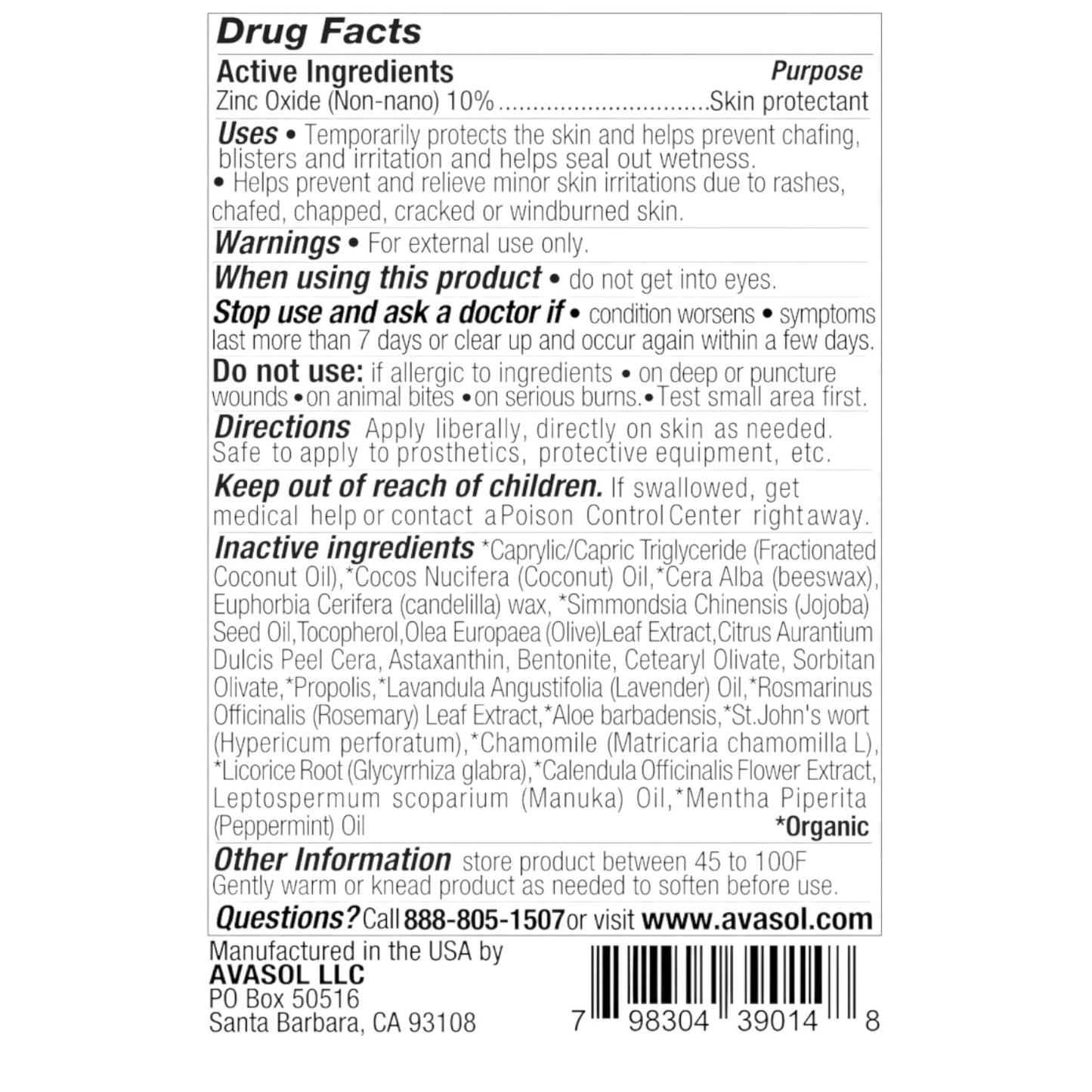 Barrier Cream - Skin Protectant