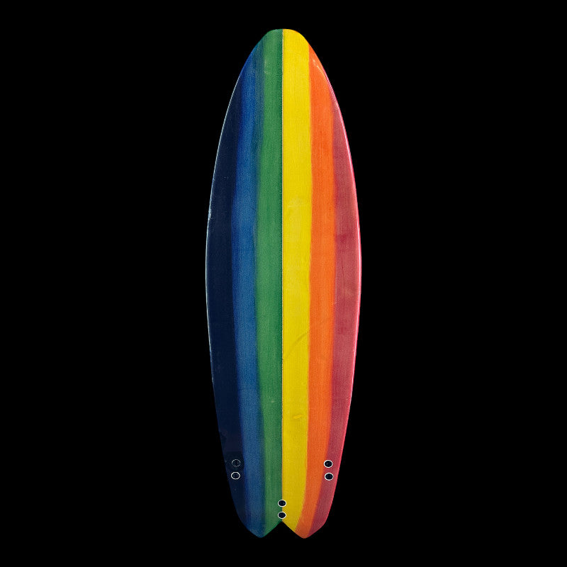 5'9" Rainbow Fish, pu