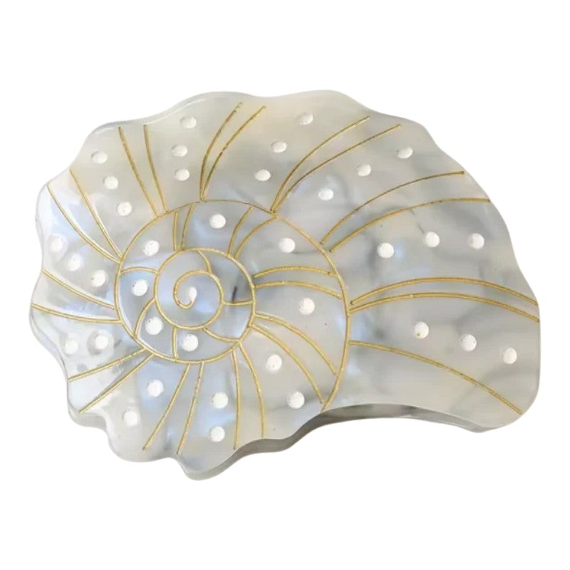 Big Rock Seashell Hair Clip