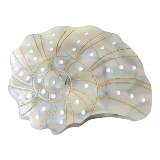 Big Rock Seashell Hair Clip