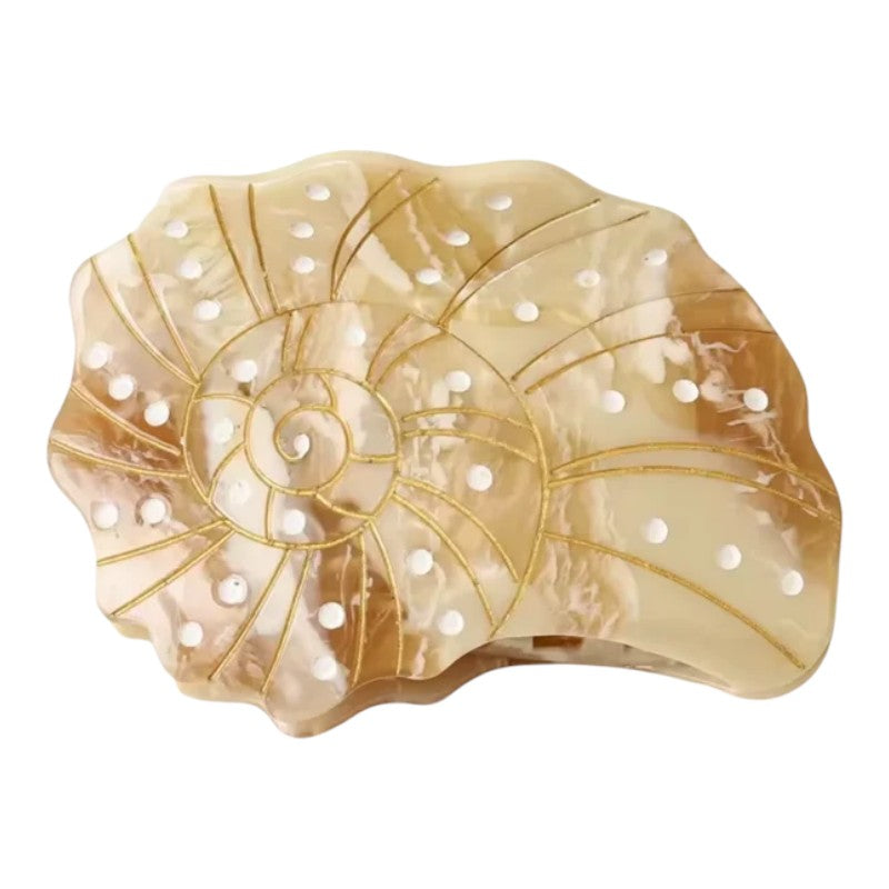 Big Rock Seashell Hair Clip