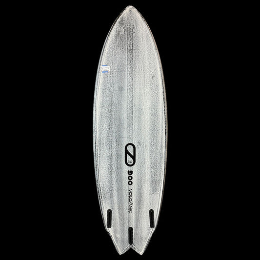 5'8" Great White Twin, volcanic, 29L