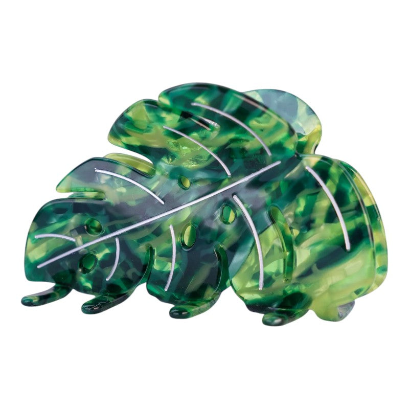 Dani's Monstera Cut-Out Hair Clip