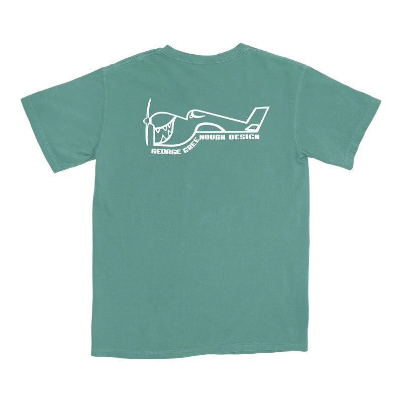 Greenough Airplane Logo Tee
