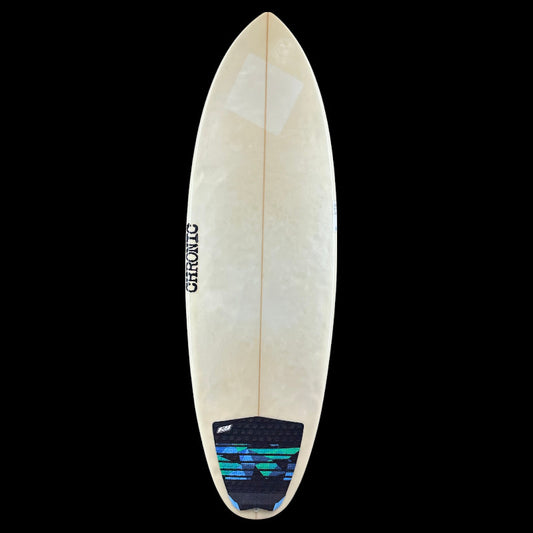 5'7" shortboard, pu, 29.5L