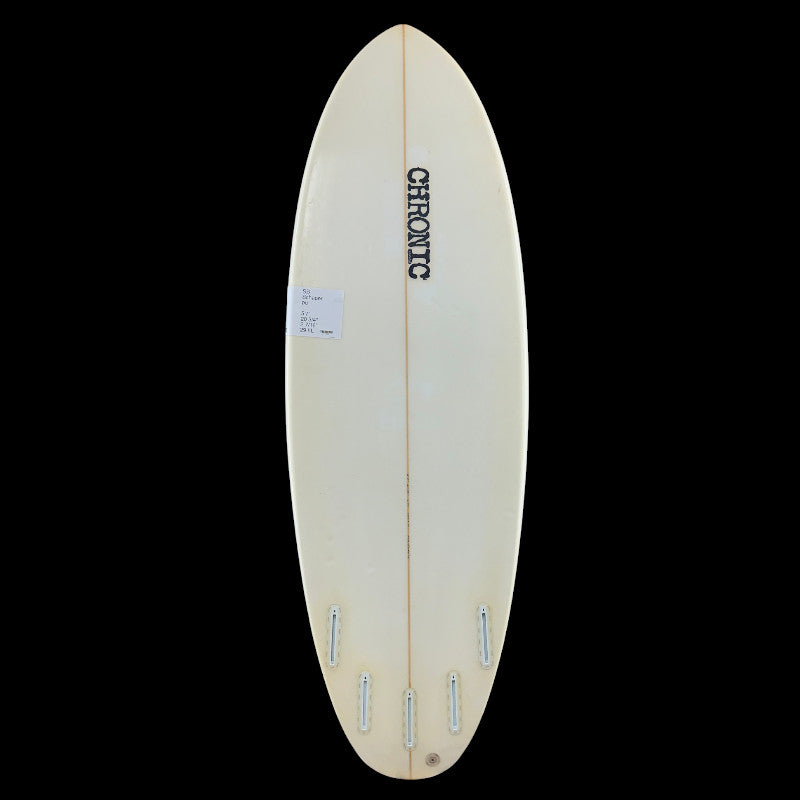 5'7" shortboard, pu, 29.5L