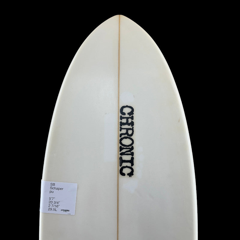 5'7" shortboard, pu, 29.5L
