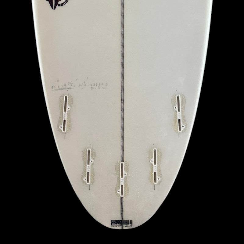 5'9" Bullseye, pu, 31.3L