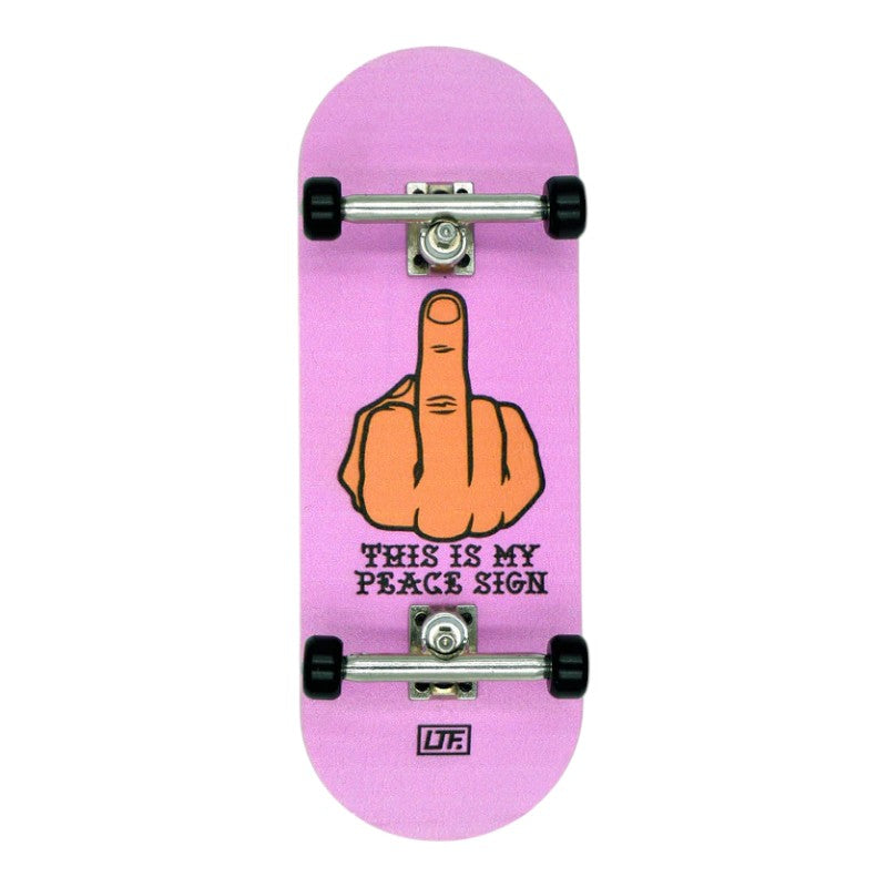 "My Peace Sign" Grom Fingerboard Complete
