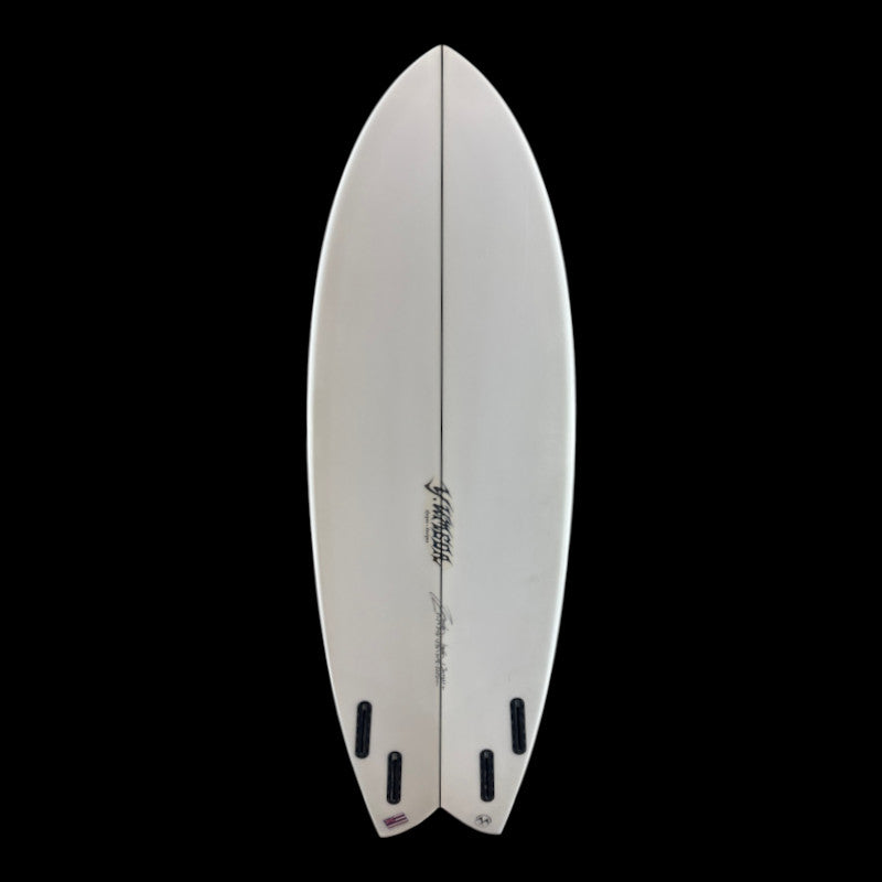 5'5" Quad Fish, pu, 30L