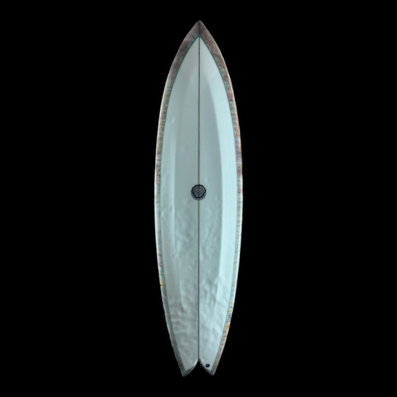 6'8" Long Fish Twinzer, pu