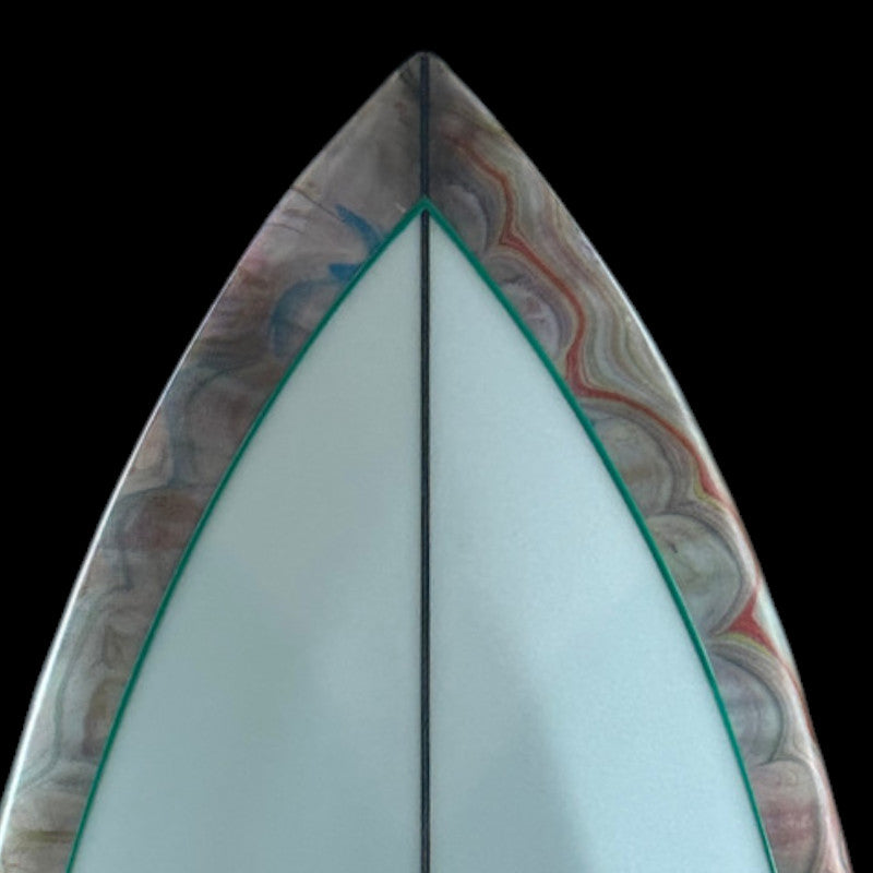 6'8" Long Fish Twinzer, pu