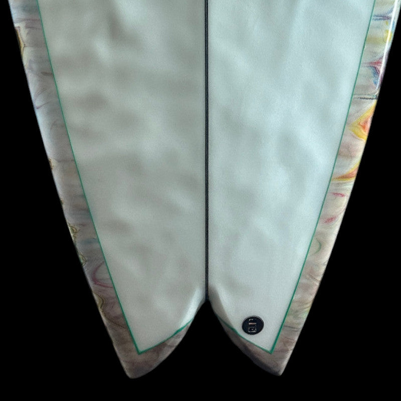 6'8" Long Fish Twinzer, pu