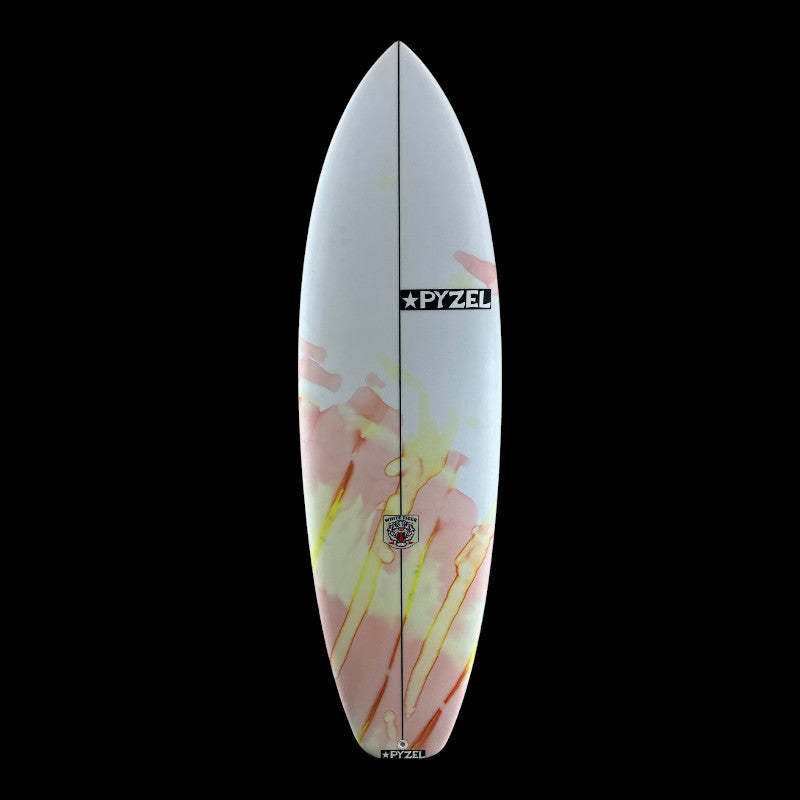 5'8" White Tiger, pu, 33.5L